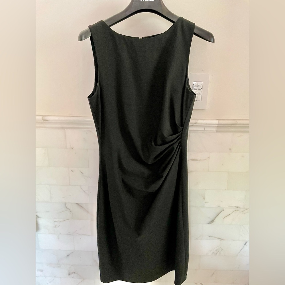 Theory Black Midi Dress